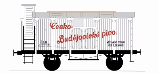 BuBi Model N40053 - N - Bierwagen Českobudějovické pivo